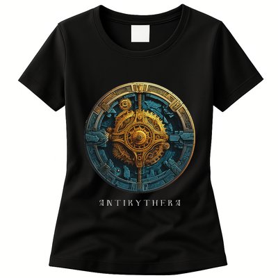 Antikythera Mechanism Greek Computer Ancient Greece Womens T-Shirt