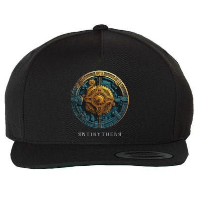 Antikythera Mechanism Greek Computer Ancient Greece Wool Snapback Cap
