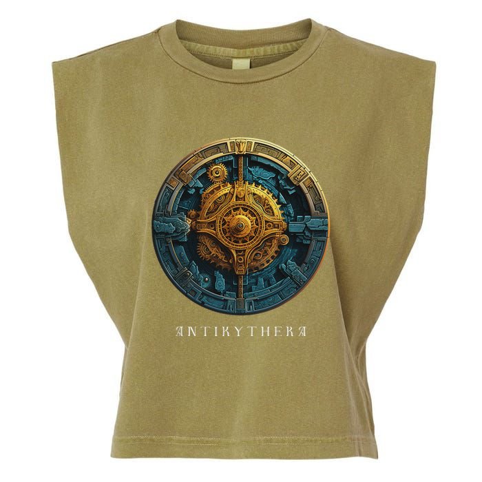 Antikythera Mechanism Greek Computer Ancient Greece Garment-Dyed Women's Muscle Tee