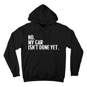 Auto Mechanic Garage Joke For Car Guy Lover Racer Enthusiast Hoodie