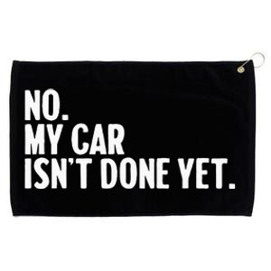 Auto Mechanic Garage Joke For Car Guy Lover Racer Enthusiast Grommeted Golf Towel