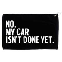 Auto Mechanic Garage Joke For Car Guy Lover Racer Enthusiast Grommeted Golf Towel