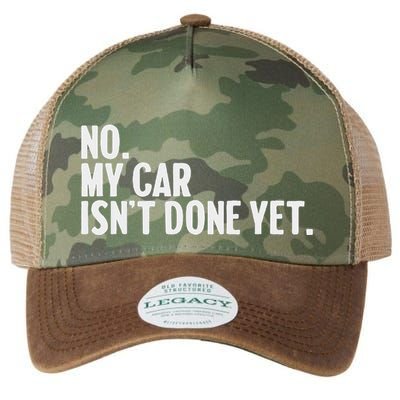 Auto Mechanic Garage Joke For Car Guy Lover Racer Enthusiast Legacy Tie Dye Trucker Hat