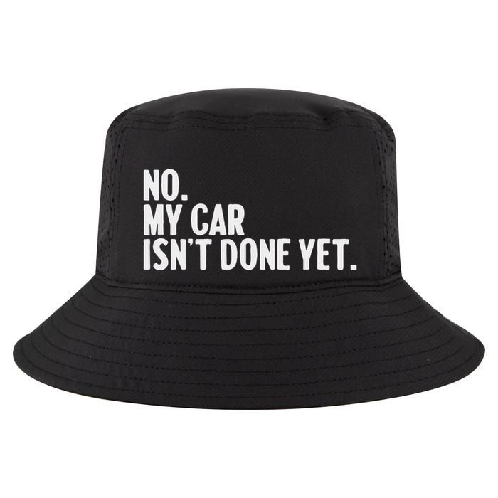 Auto Mechanic Garage Joke For Car Guy Lover Racer Enthusiast Cool Comfort Performance Bucket Hat