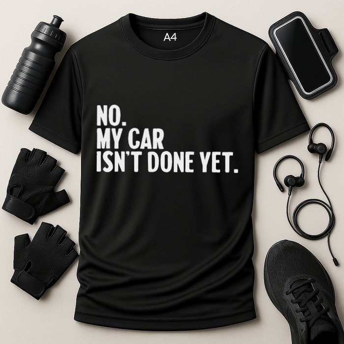 Auto Mechanic Garage Joke For Car Guy Lover Racer Enthusiast Cooling Performance Crew T-Shirt