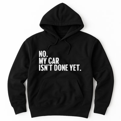 Auto Mechanic Garage Joke For Car Guy Lover Racer Enthusiast Hoodie