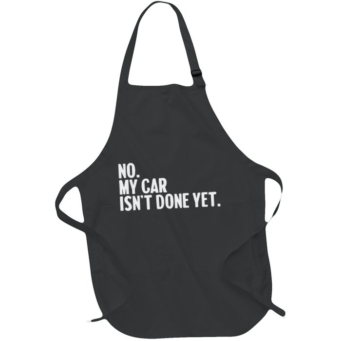 Auto Mechanic Garage Joke For Car Guy Lover Racer Enthusiast Apron