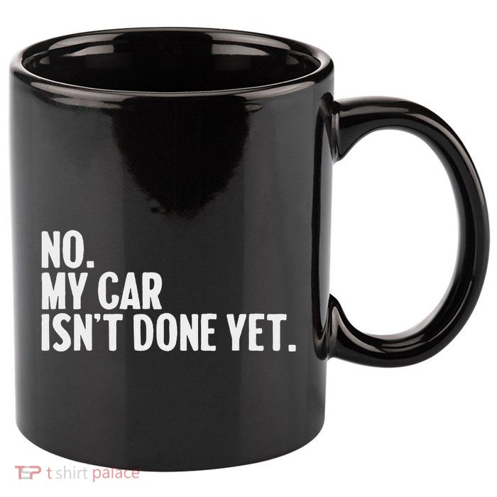 Auto Mechanic Garage Joke For Car Guy Lover Racer Enthusiast 11oz C Handle Ceramic Mug