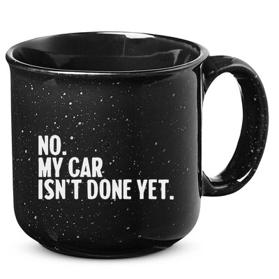 Auto Mechanic Garage Joke For Car Guy Lover Racer Enthusiast 15oz Campfire Ceramic Mug