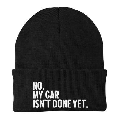 Auto Mechanic Garage Joke For Car Guy Lover Racer Enthusiast Beanie