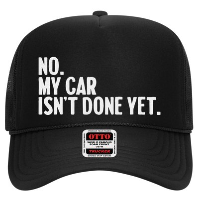 Auto Mechanic Garage Joke For Car Guy Lover Racer Enthusiast Trucker Hat