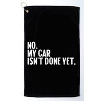 Auto Mechanic Garage Joke For Car Guy Lover Racer Enthusiast Golf Towel