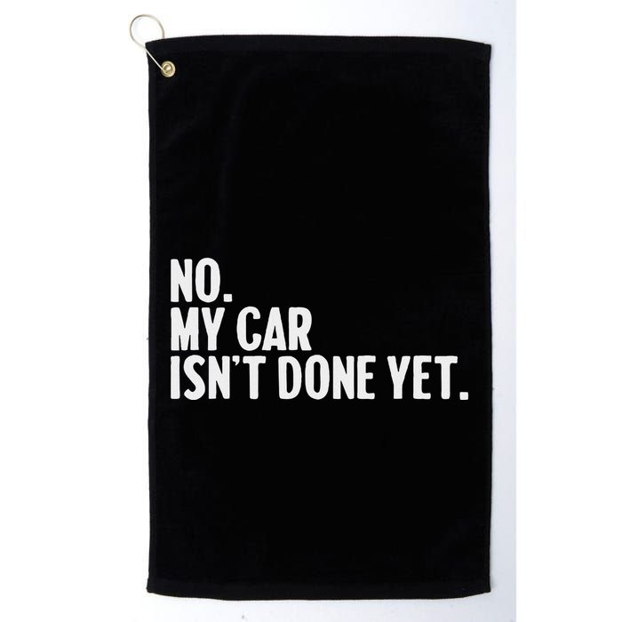 Auto Mechanic Garage Joke For Car Guy Lover Racer Enthusiast Golf Towel