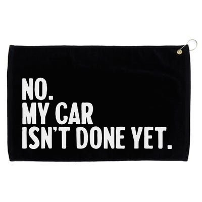 Auto Mechanic Garage Joke For Car Guy Lover Racer Enthusiast Grommeted Golf Towel