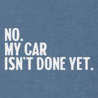 Auto Mechanic Garage Joke For Car Guy Lover Racer Enthusiast Garment-Dyed Sweatshirt