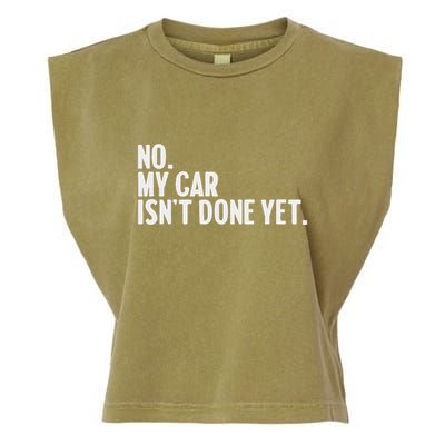 Auto Mechanic Garage Joke For Car Guy Lover Racer Enthusiast Garment-Dyed Women's Muscle Tee