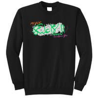 Assalamualaikoum Muslim Greeting Arabic Calligraphy Design Tall Sweatshirt