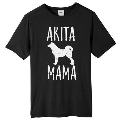 Akita Mama Gift Akita Mom Pet Dog Owner Mother Tall Fusion ChromaSoft Performance T-Shirt