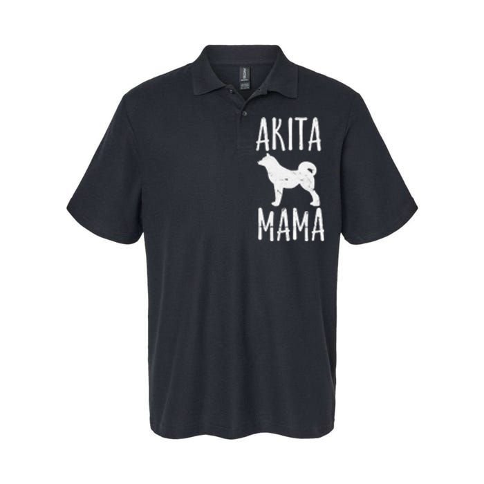 Akita Mama Gift Akita Mom Pet Dog Owner Mother Softstyle Adult Sport Polo