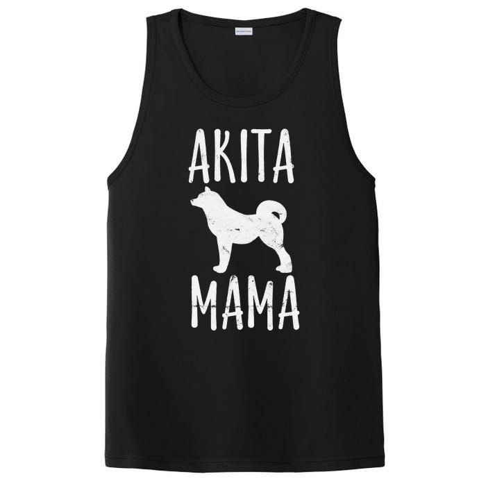 Akita Mama Gift Akita Mom Pet Dog Owner Mother PosiCharge Competitor Tank