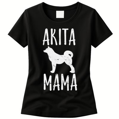 Akita Mama Gift Akita Mom Pet Dog Owner Mother Women's T-Shirt