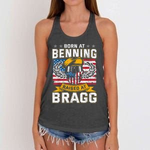 All Men Gift US Army 82nd AIRBORNE Division Gift Women's Knotted Racerback Tank