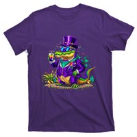 Alligator Mardi Gras Carnival Outfit For Males And Females T-Shirt