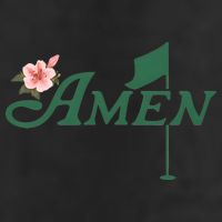 Amen Masters Golf Golfer Lover Team 7 Panel Mesh Trucker Snapback Hat