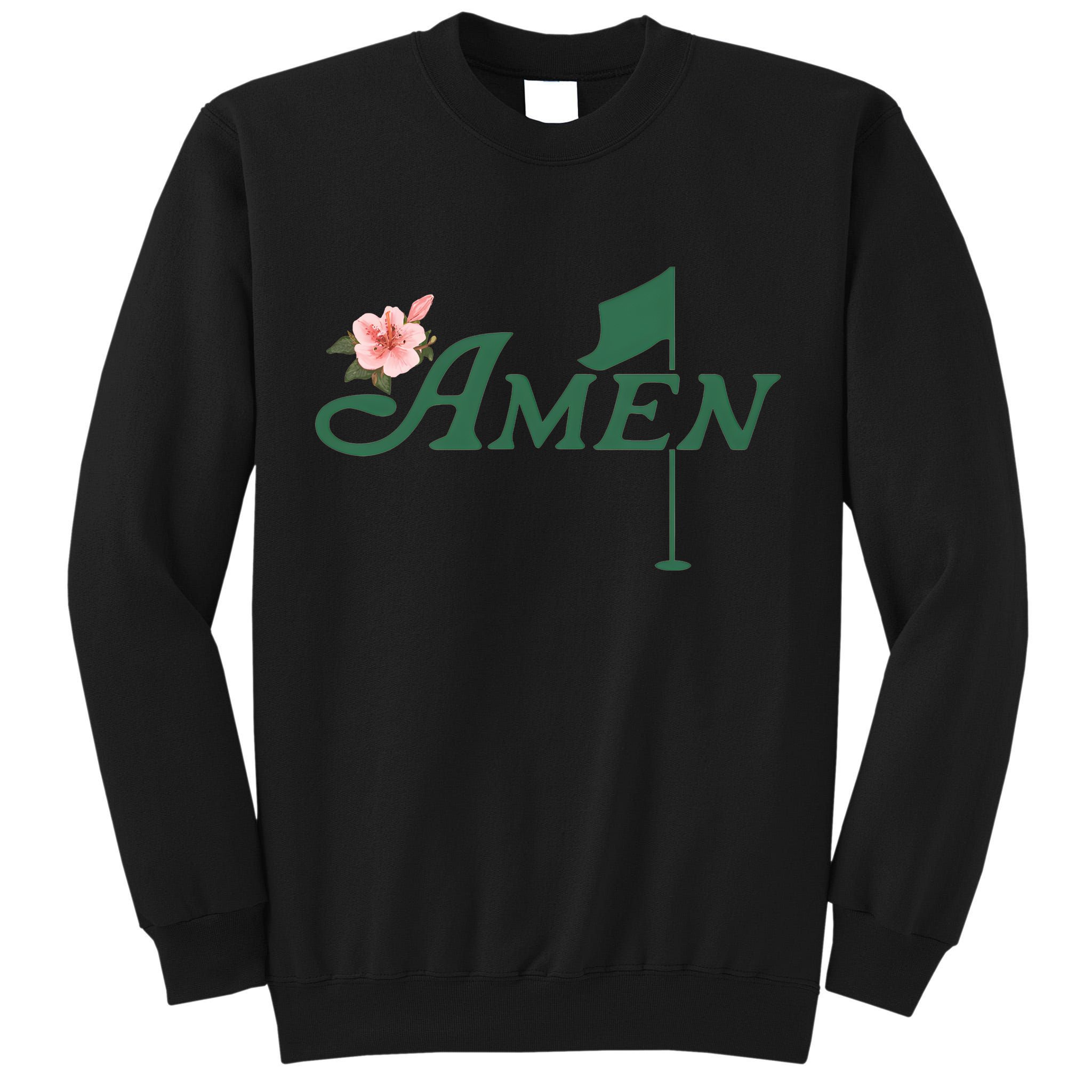 Amen Masters Golf Golfer Lover Team Tall Sweatshirt