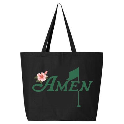 Amen Masters Golf Golfer Lover Team 25L Jumbo Tote