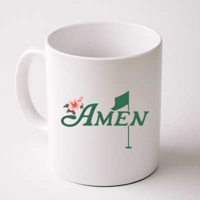Amen Masters Golf Golfer Lover Team Mug