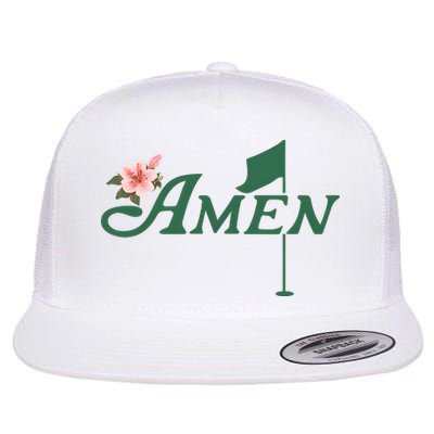Amen Masters Golf Golfer Lover Team Flatbill Hat
