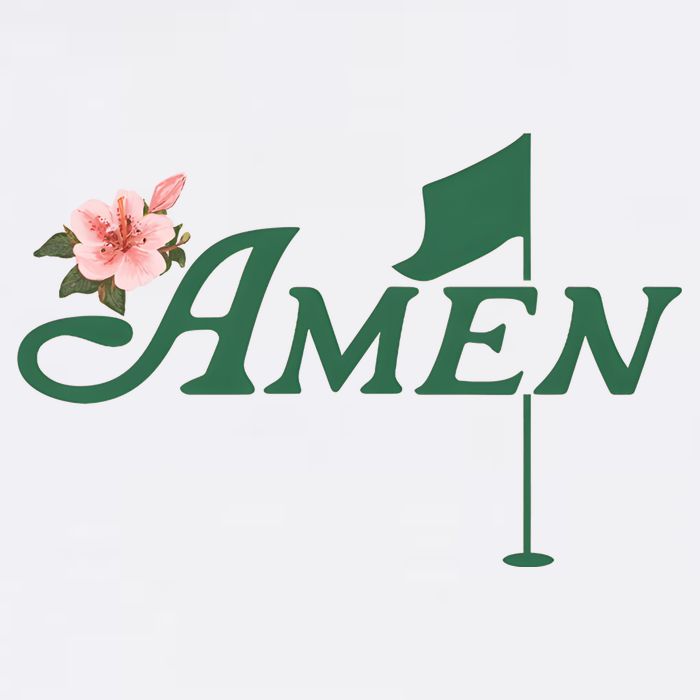 Amen Masters Golf Golfer Lover Team Baby Bodysuit