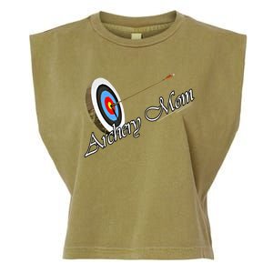 Archery Mom Gift Garment-Dyed Women's Muscle Tee