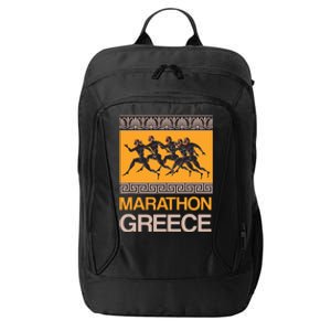 Athens Marathon Greece City Backpack