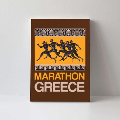 Athens Marathon Greece Canvas