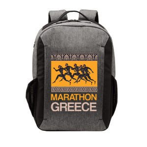 Athens Marathon Greece Vector Backpack