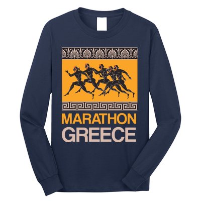 Athens Marathon Greece Long Sleeve Shirt