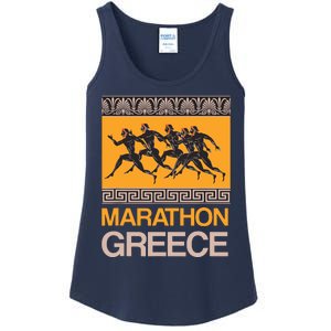 Athens Marathon Greece Ladies Essential Tank