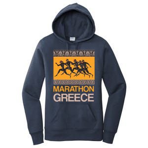 Athens Marathon Greece Women's Pullover Hoodie