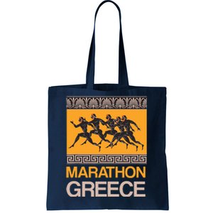 Athens Marathon Greece Tote Bag