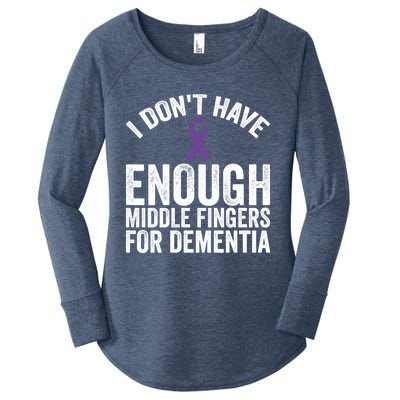 Awareness Meaningful Gift Don't Have Enough Middle Fingers For Detia Gift Women's Perfect Tri Tunic Long Sleeve Shirt