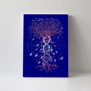 Abstract Madala Geometric Dna Tree Life Gift Esoteric Geometry Gift Canvas