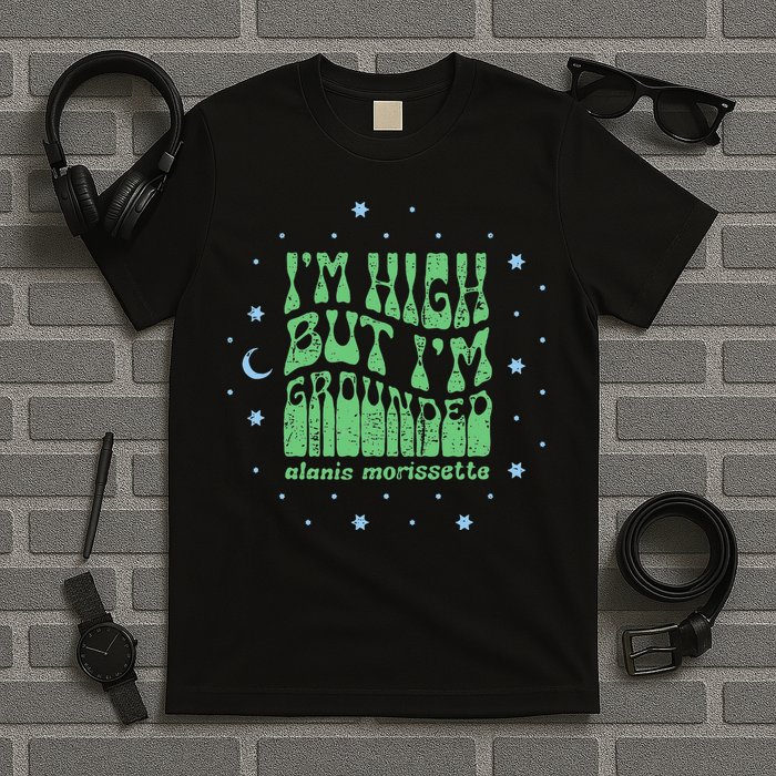 A.L.A.N.I.S M.O.R.I.S.S.E.T.T.E Grounded T-Shirt