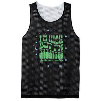 A.L.A.N.I.S M.O.R.I.S.S.E.T.T.E Grounded Mesh Reversible Basketball Jersey Tank