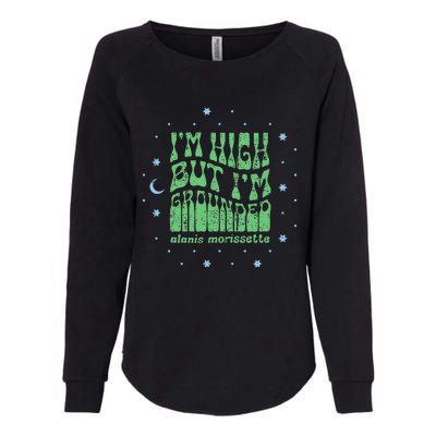 A.L.A.N.I.S M.O.R.I.S.S.E.T.T.E Grounded Womens California Wash Sweatshirt