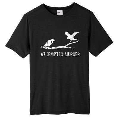 Attempted Murder Gift For Literary Readers And Writers Tall Fusion ChromaSoft Performance T-Shirt