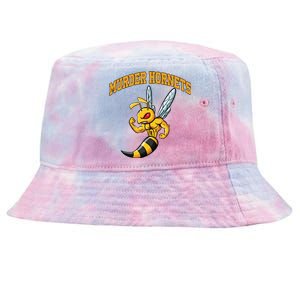 Angry Murder Hornets Tie-Dyed Bucket Hat