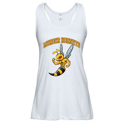 Angry Murder Hornets Ladies Essential Flowy Tank