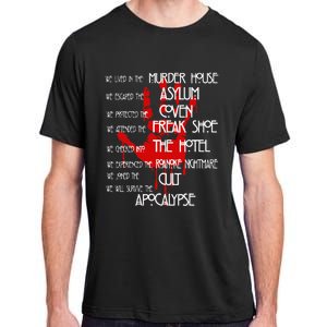 American Movies Horror Story Halloween Adult ChromaSoft Performance T-Shirt